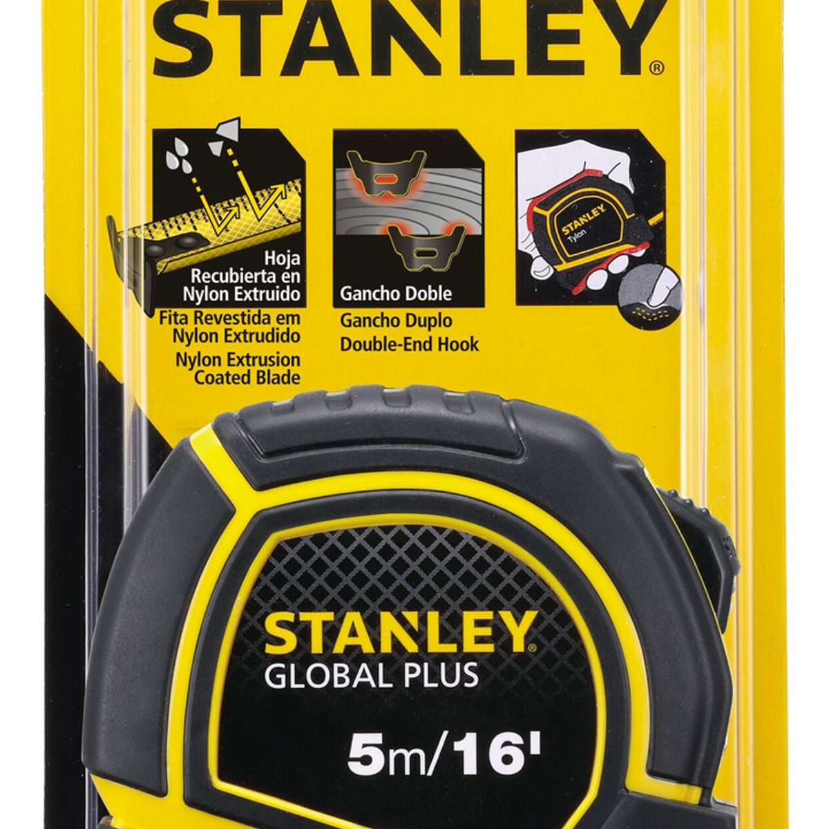 STANLEY - Huincha De Medir  5m/16' Stanley 30-615