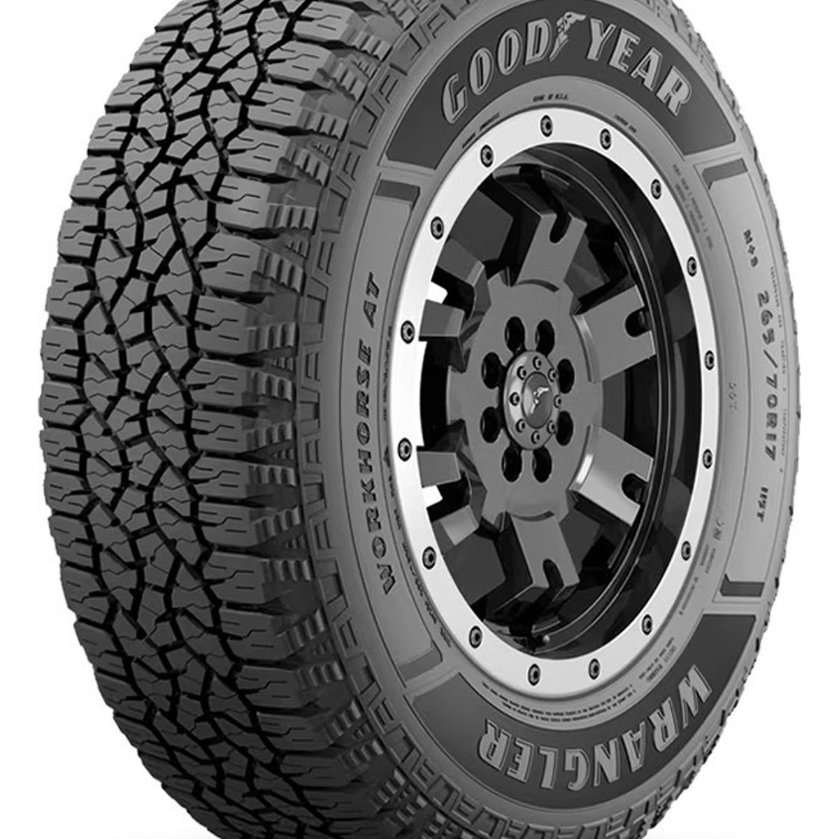 GOODYEAR - Neumatico 265/60R18 GOODYEAR WRANGLER WORKHORSE AT 110H SL