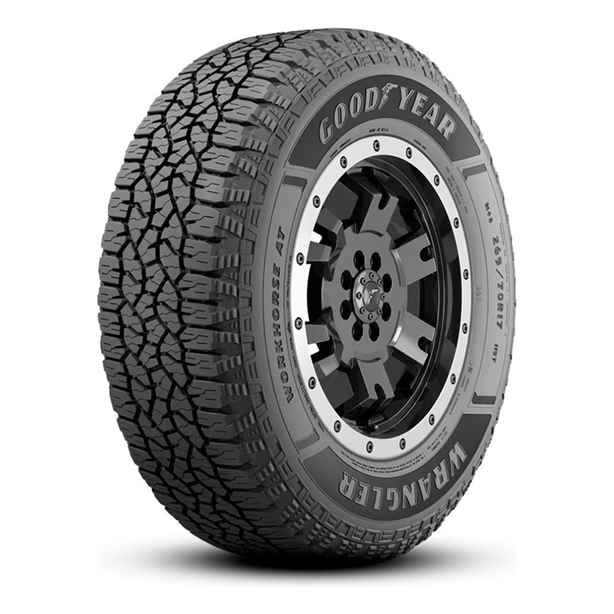 GOODYEAR - Neumatico 265/60R18 GOODYEAR WRANGLER WORKHORSE AT 110H SL