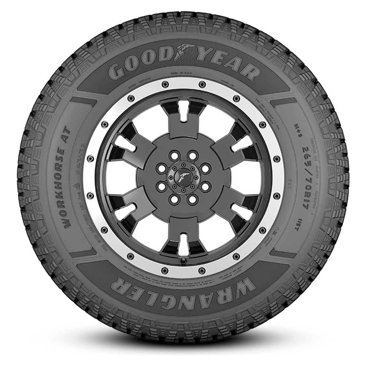 GOODYEAR - Neumatico 265/60R18 GOODYEAR WRANGLER WORKHORSE AT 110H SL