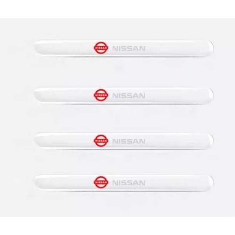 GENERICO - X4 Tope Puerta Tira Goma Anticolision Retrovisor NISSAN
