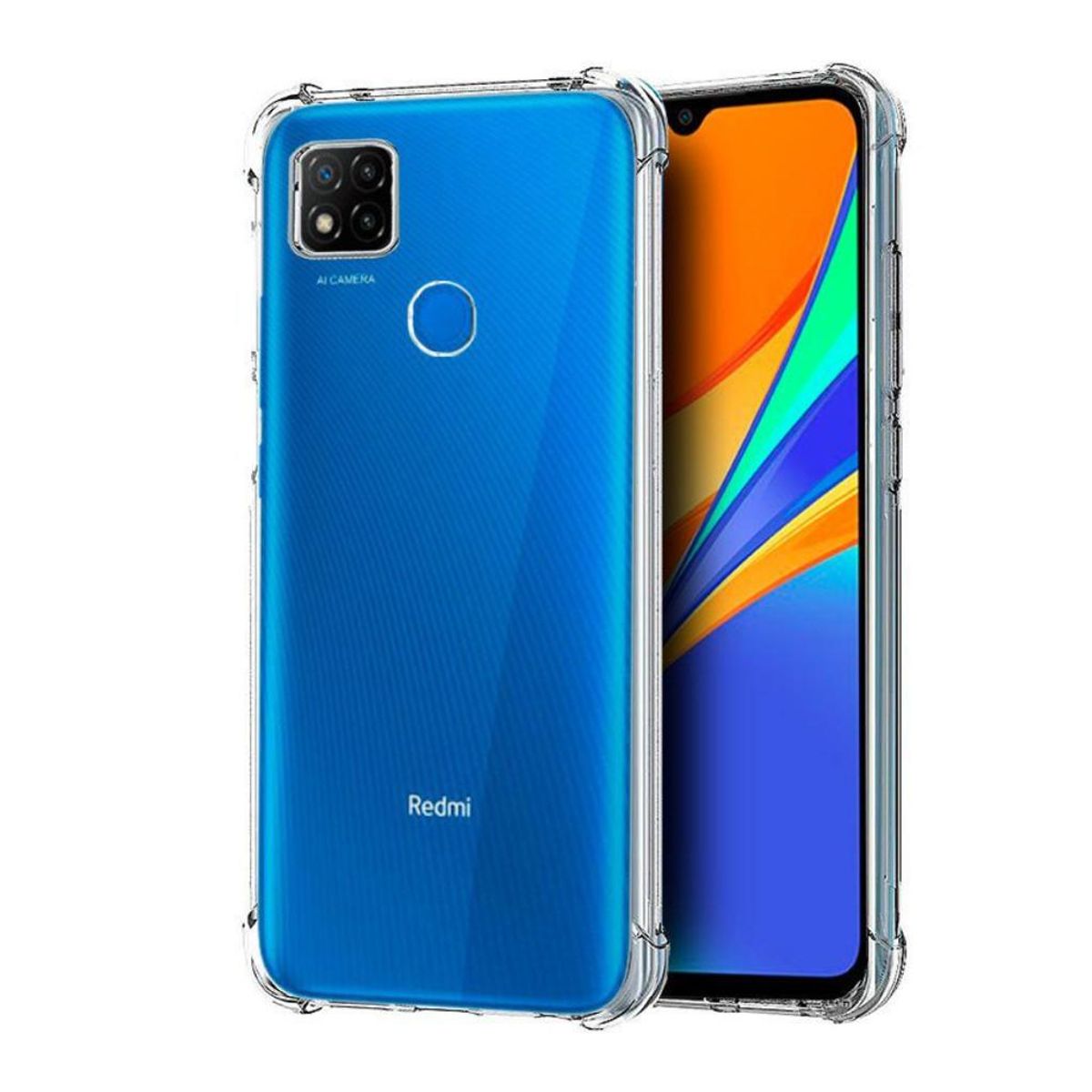 GENERICO - Carcasa Para Xiaomi Redmi 10a/ 9c Transparente Reforzada