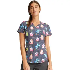 CHEROKEE - TOP CLÍNICOESTAMPADO MUJER CK637 SIFR