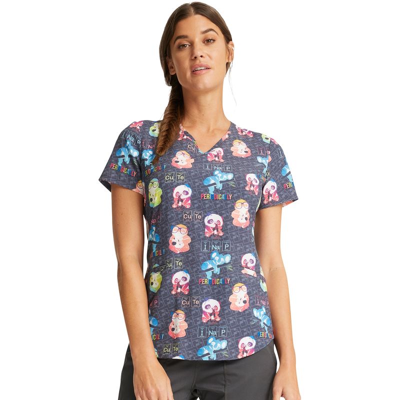 CHEROKEE - TOP CLÍNICOESTAMPADO MUJER CHEROKEE CK637 SIFR