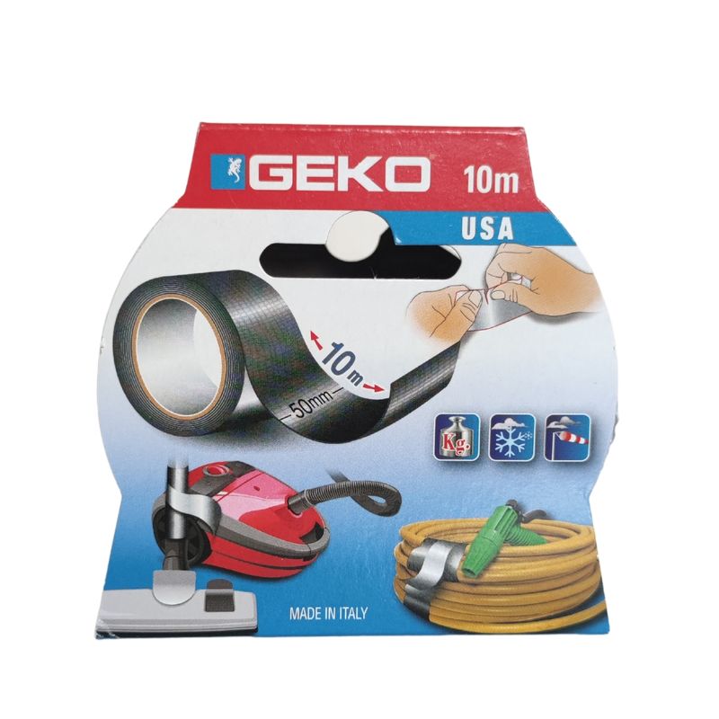 GEKO - Duct Tape Cinta Americana 50 mm Multiuso Gaffer Tela Industria