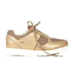 VELEZ - Vélez Zapatillas Deportivos Tropical Cuero Para Mujer Dorado