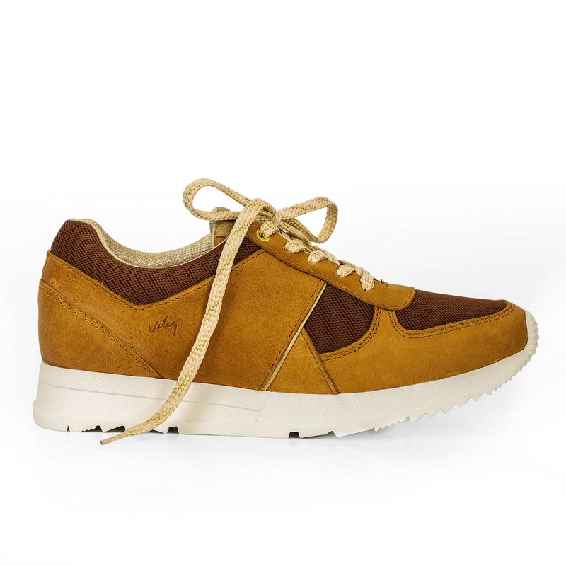 VELEZ - Vélez Zapatillas Deportivos Tropical Cuero Para Mujer Dorado