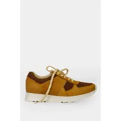 VELEZ - Vélez Zapatillas Deportivos Tropical Cuero Para Mujer Dorado