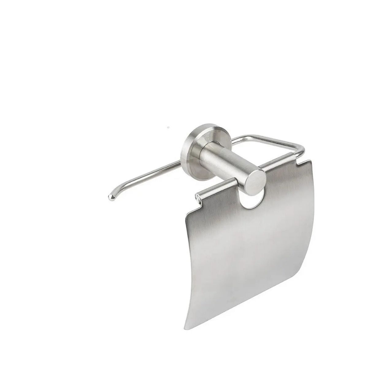 TAUMM - Porta Rollo Papel Higiénico Con Tapa De Acero Inoxidable TAUMM