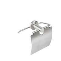 Porta Rollo Papel Higiénico Con Tapa De Acero Inoxidable