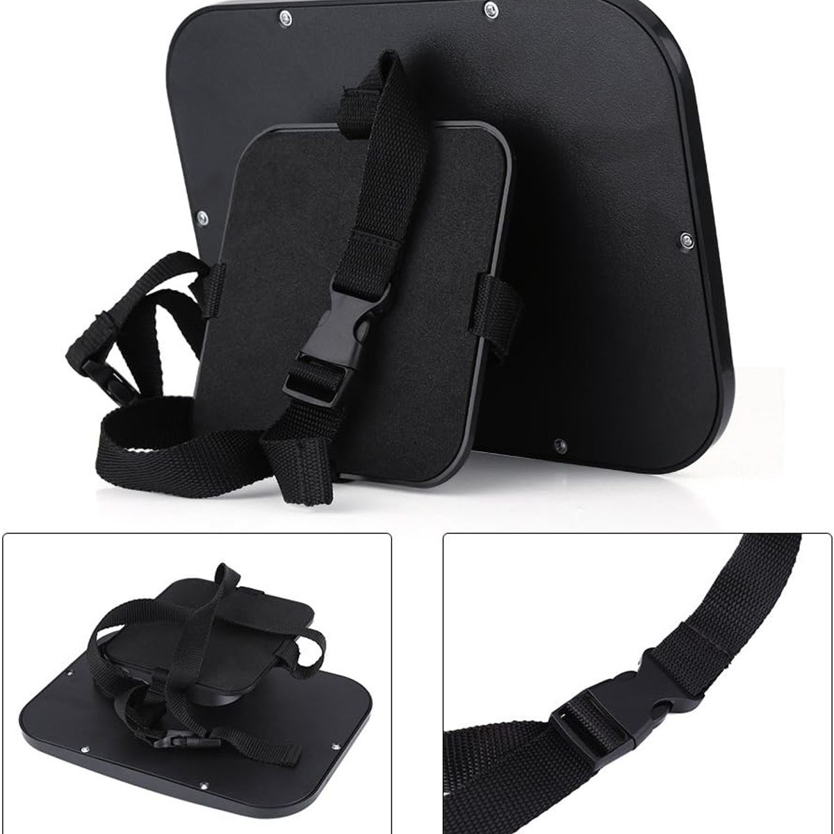 GENERICO - Espejo Retrovisor Seguridad Bebe Xl Para Auto Rotación 360°