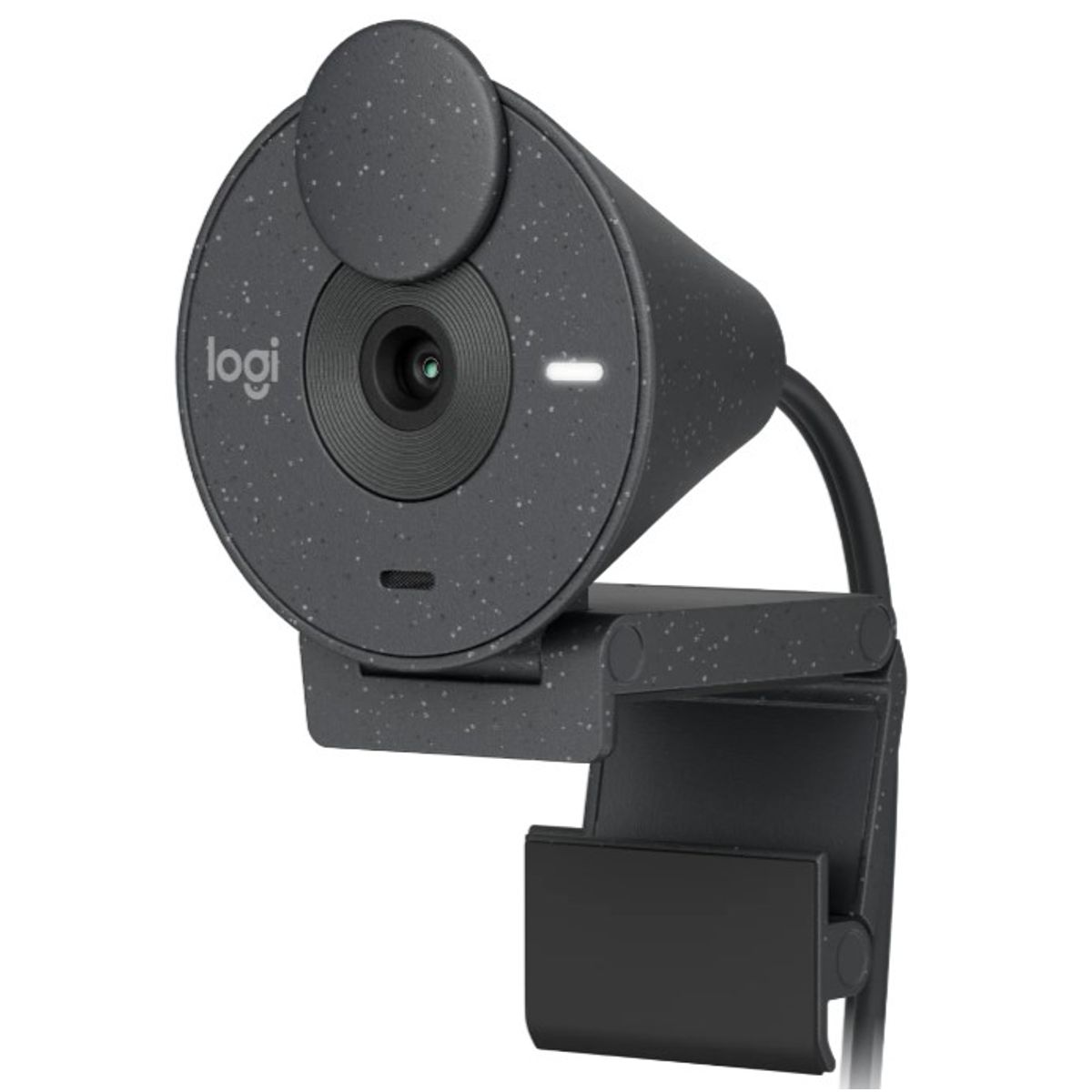 LOGITECH -  Logitech Brio 300 Cámara Web, Full HD 1080p-30FPS, Micrófono Integrado, USB-C, Color Grafito