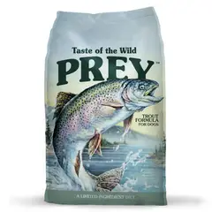 GENERICO - ALIMENTO DE PERRO TASTE OF THE WILD PREY TRUCHA 11.34 KG