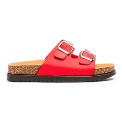 CHINITOWN - Sandalia Mujer Rojo Krishna