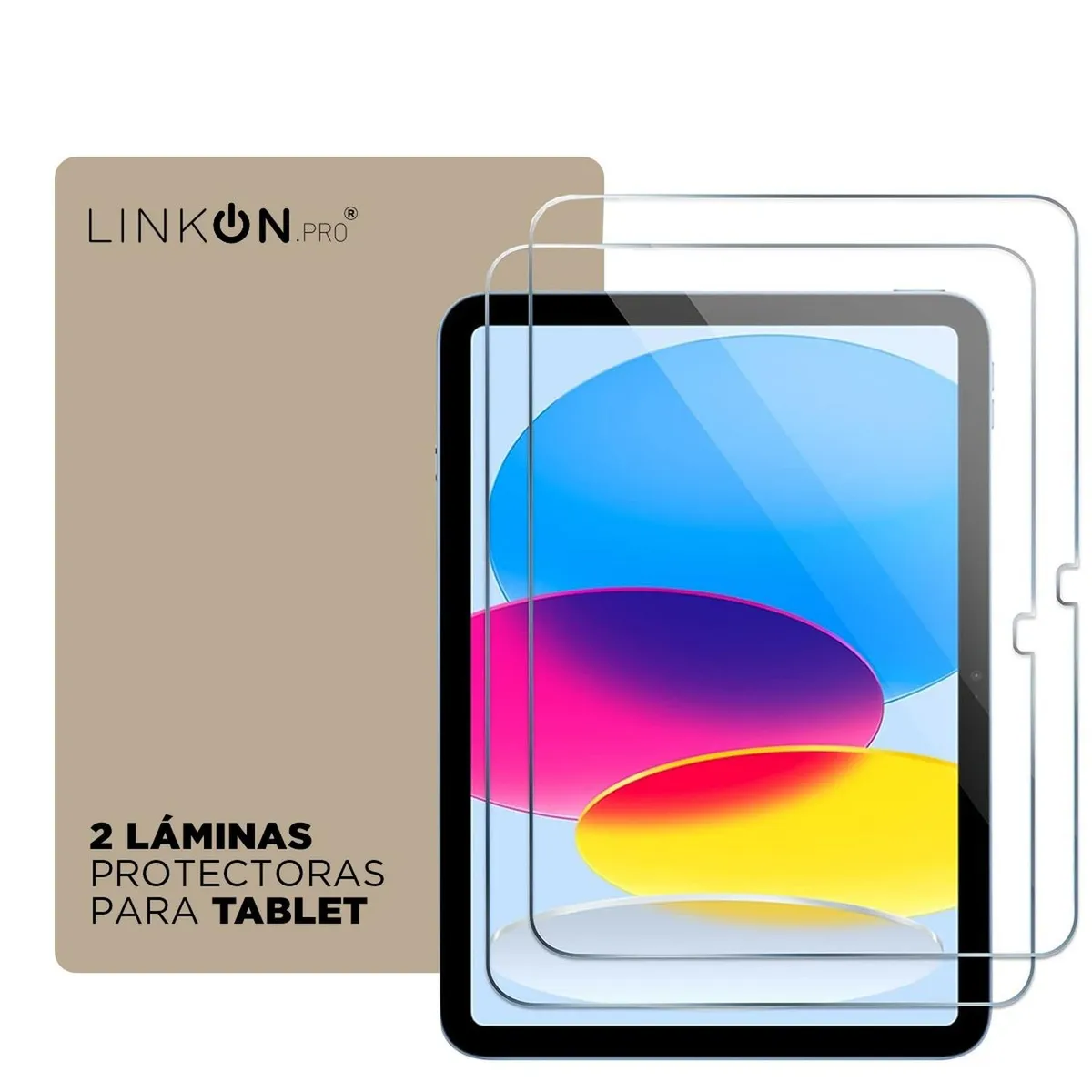 LINKON - Protector Pantalla Lamina para Ipad Paperlike Linkon Set 2 - Blanco - 10.9"