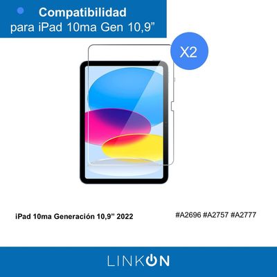 Imagen 2 del producto Protector Pantalla Lamina para Ipad Paperlike Set 2 - Blanco - 10.9""