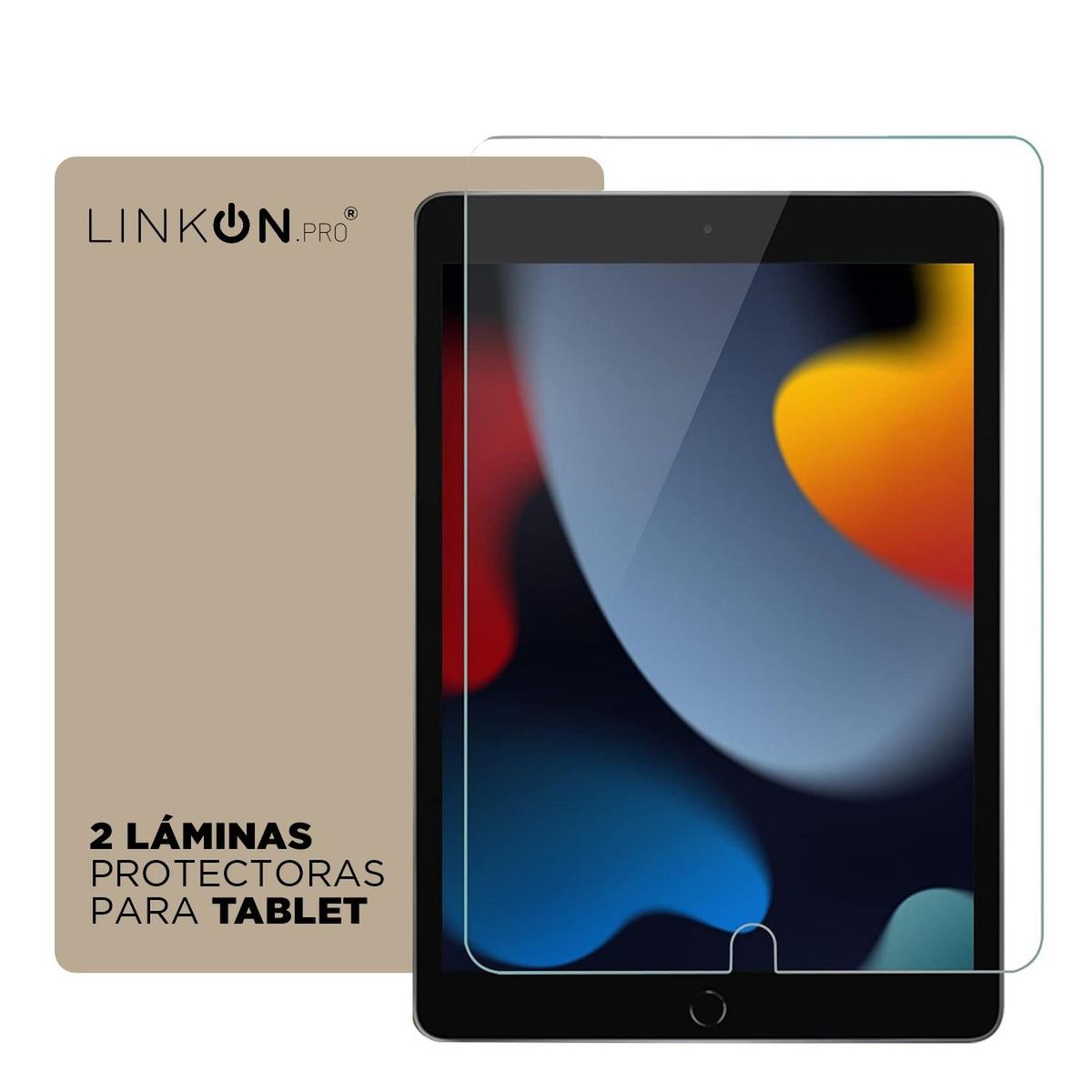 LINKON - Protector Pantalla Lamina para Ipad Paperlike Linkon Set 2 - Blanco - 10.2"