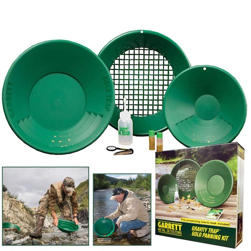 GENERICO - BATEAS GOLD PANNING KIT Detector de Metales