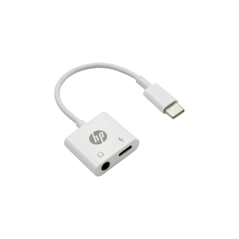HP - DHC-TC132 ADAPTADOR   USB-C A 3,5 Y USB-C  HP