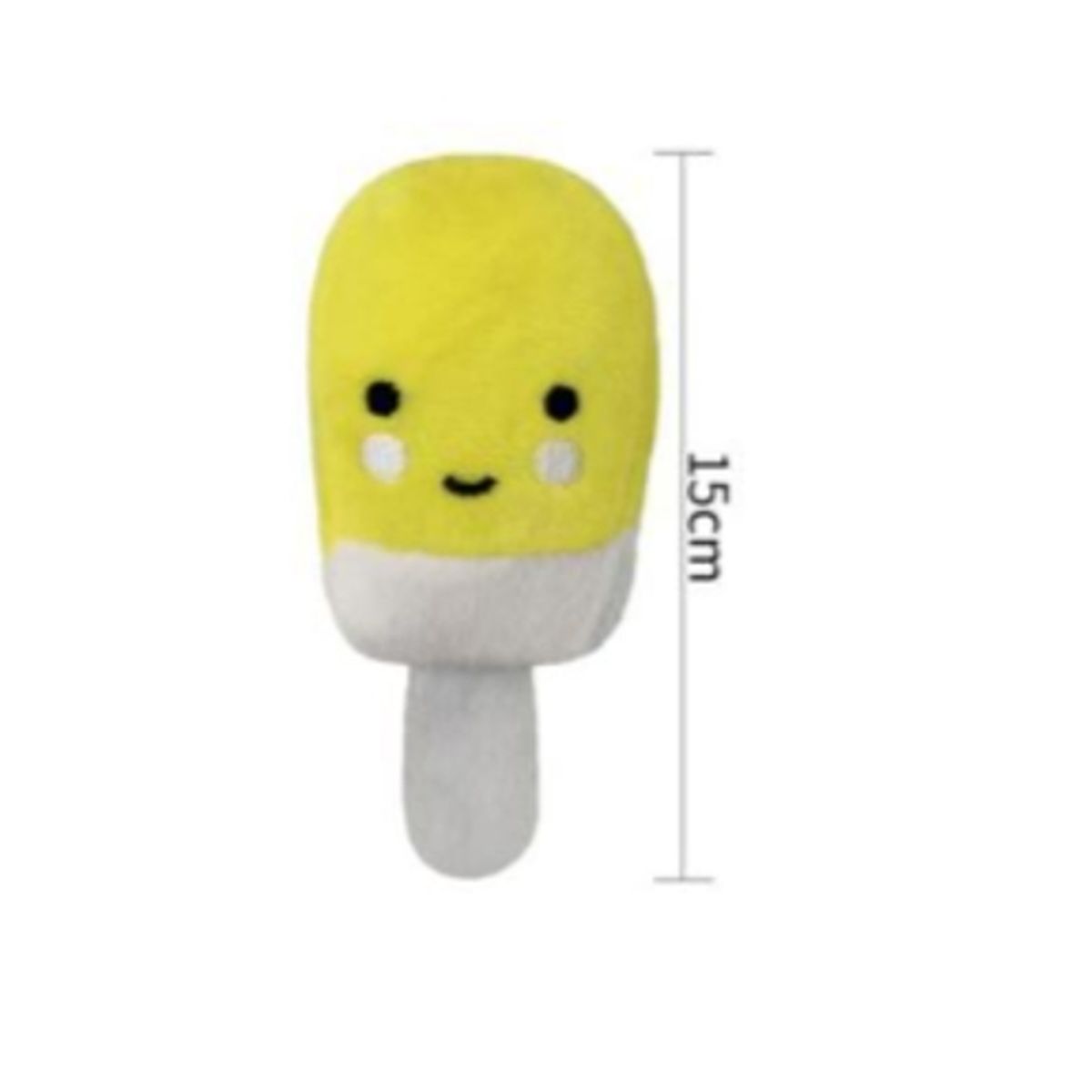 GENERICO - Juguete Para Perros Color Amarillo Diseño Paleta 15cm