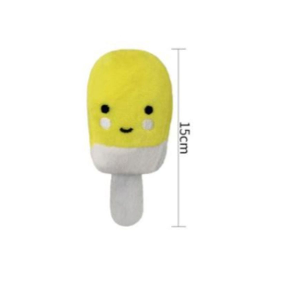 GENERICO - Juguete Para Perros Color Amarillo Diseño Paleta 15cm