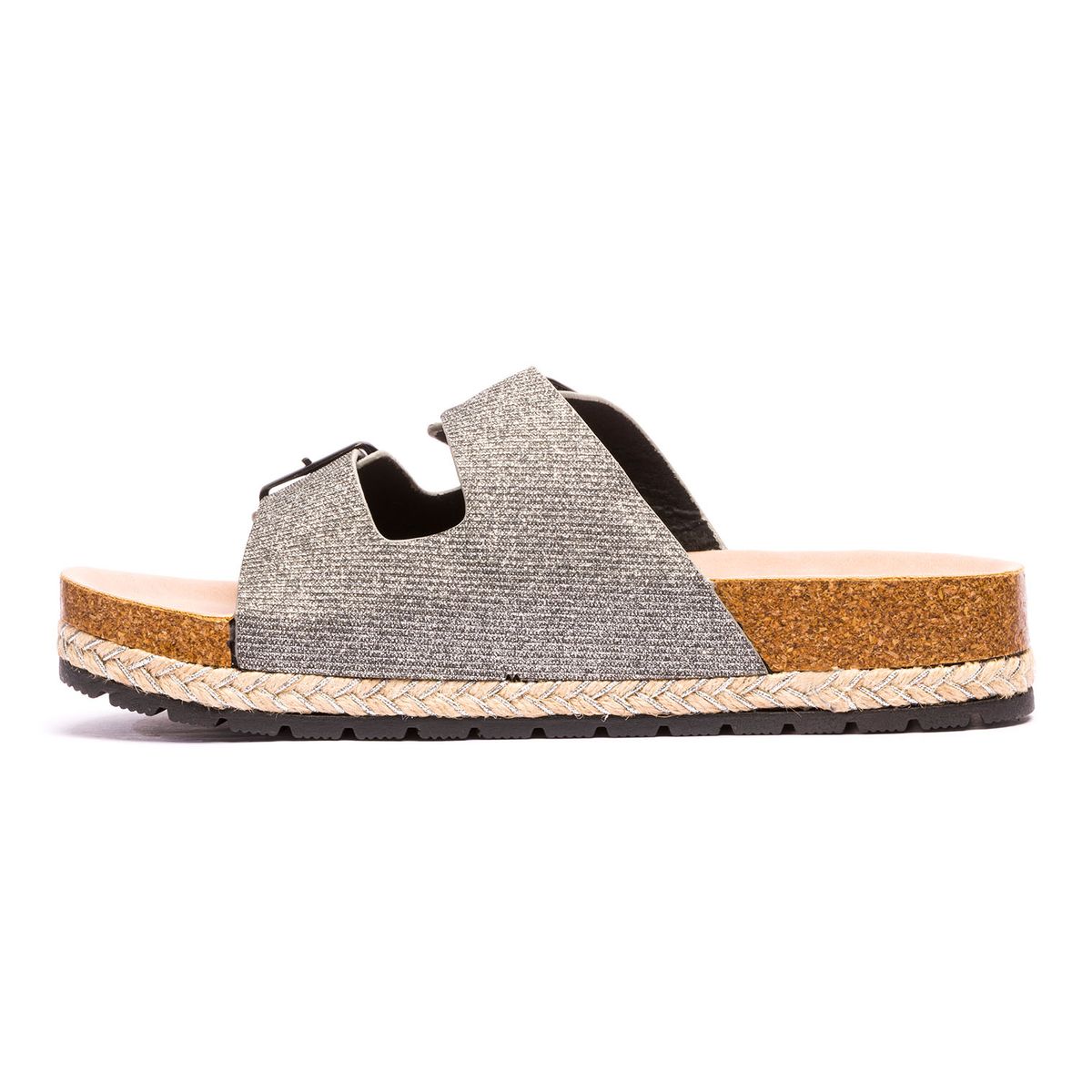 CHINITOWN - Sandalia Mujer Gris Neus Chinitown