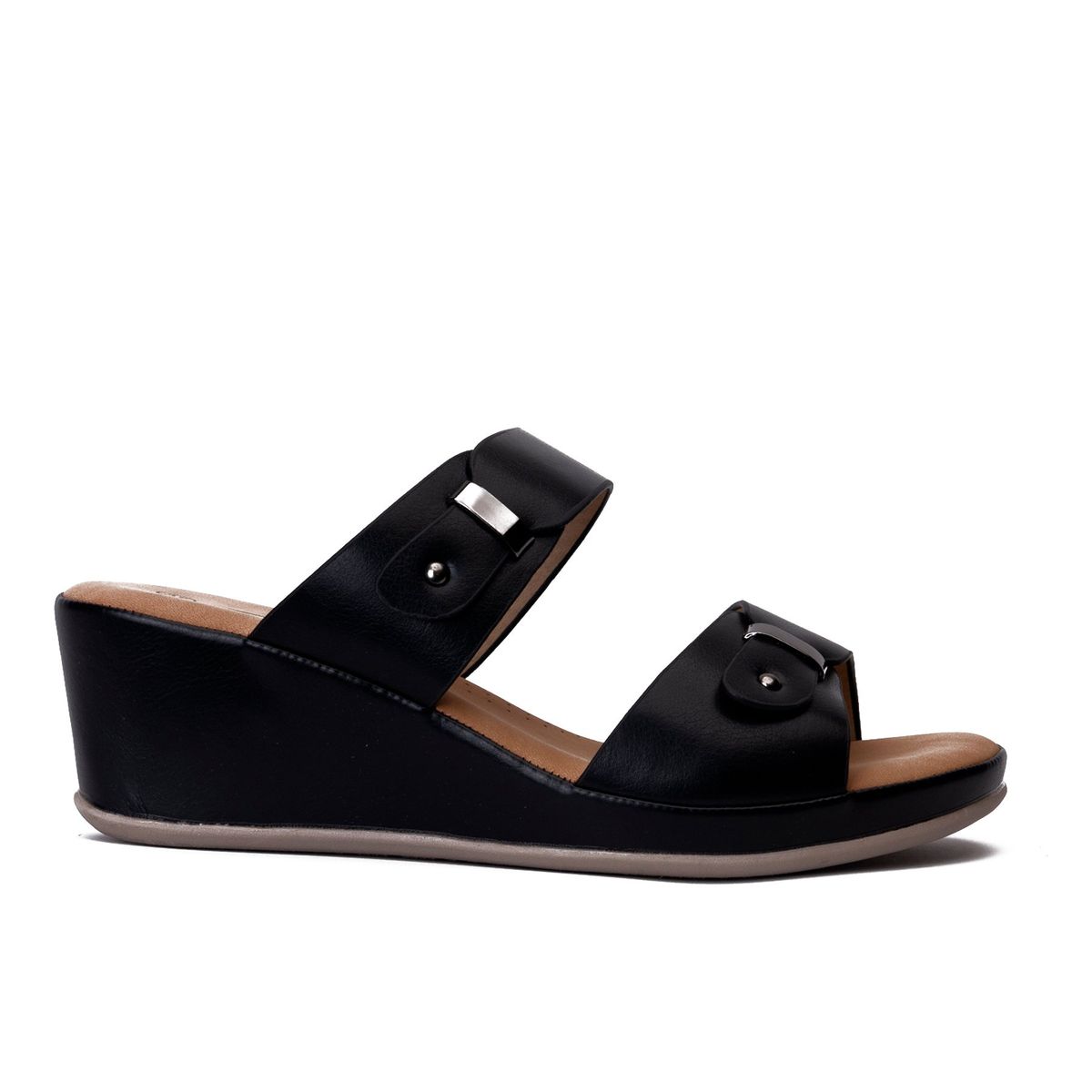 CHINITOWN - Sandalia Mujer Negro Argus Chinitown