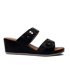CHINITOWN - Sandalia Mujer Negro Argus