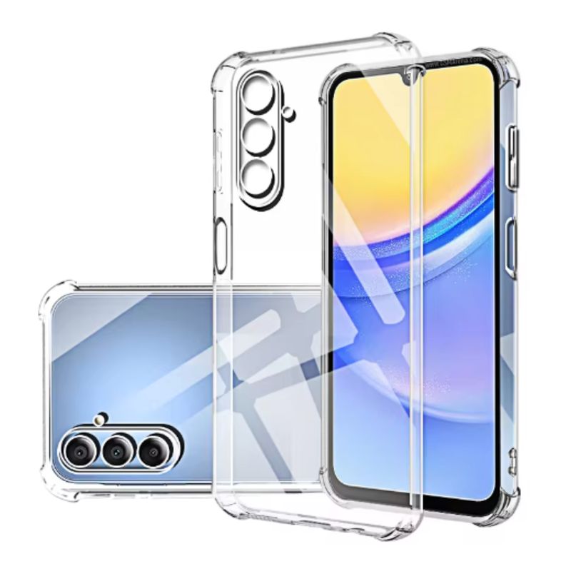 GENERICO - Carcasa Para Samsung A04s Transparente Reforzada