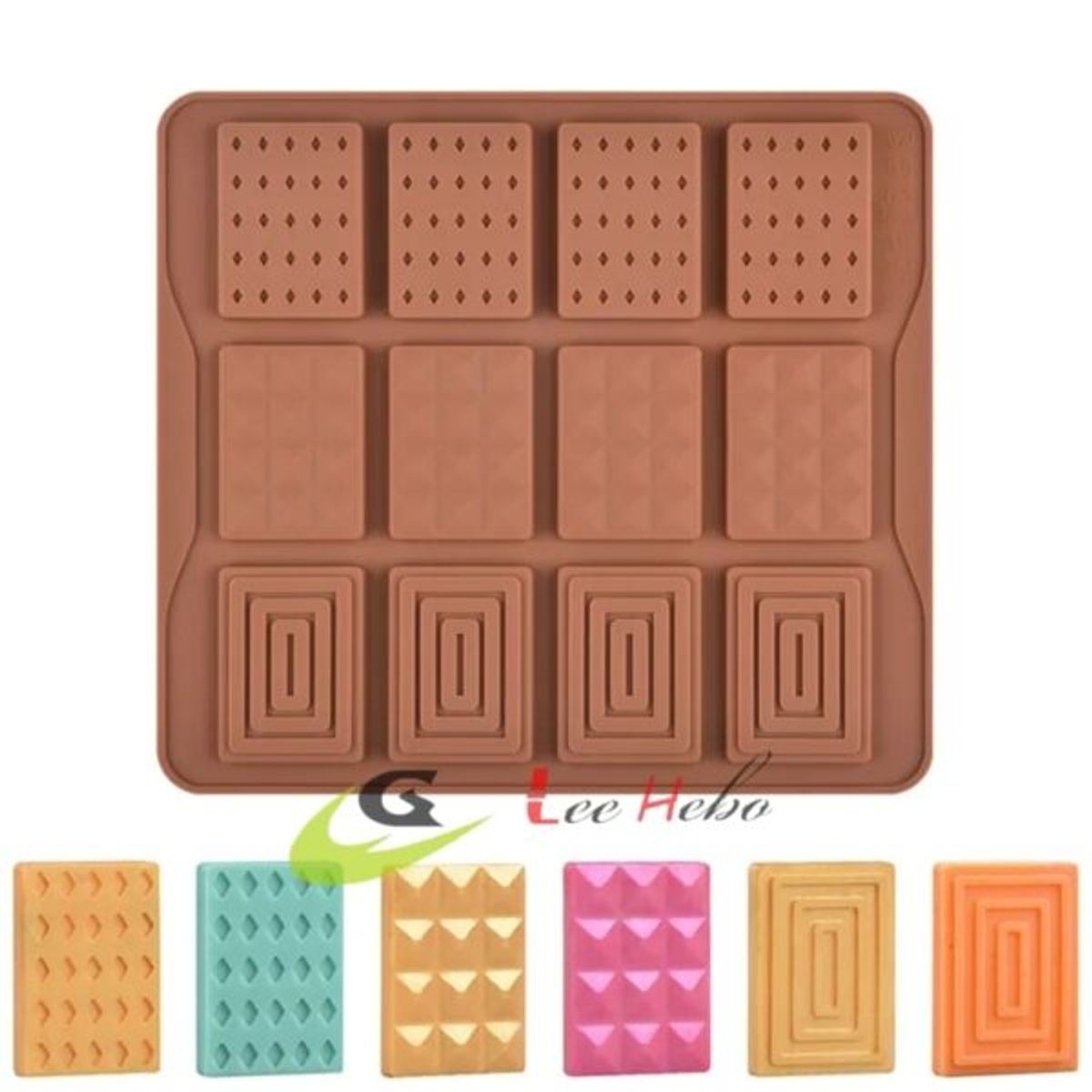 GENERICO - Molde SIilicona Para Chocolate Forma Mini Diamantes