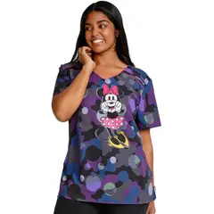 TOONIFORMS - TOP CLÍNICO ESTAMPADO MUJER DISNEY TF629 MNDM