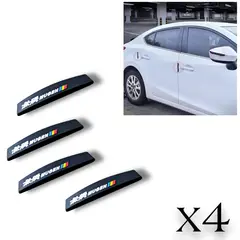 GENERICO - X4 Topes Protectores de Puerta Topes Goma Auto Tunning 0620