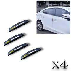 GENERICO - X4 Topes Protectores de Puerta Topes Goma Auto Tunning 0626