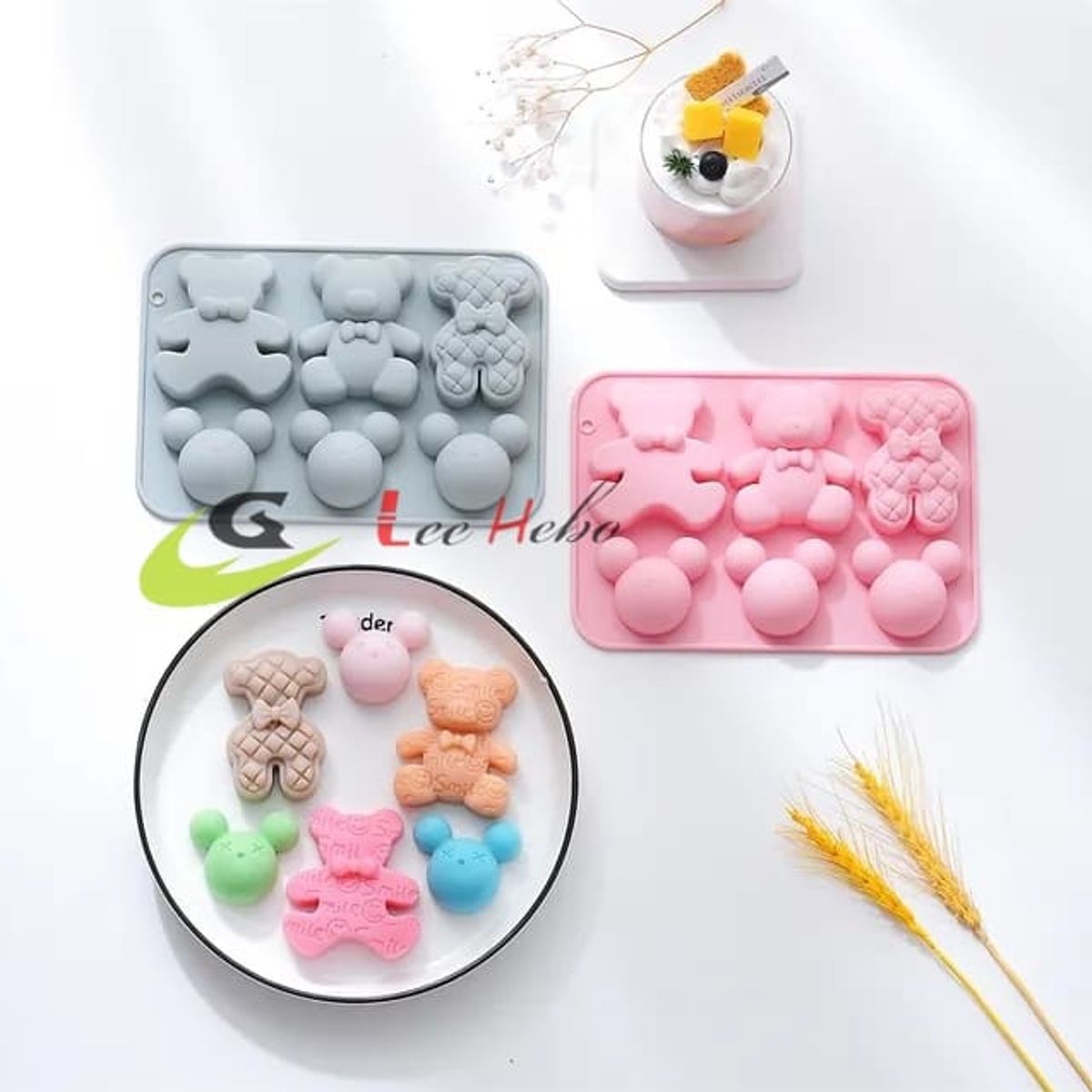 GENERICO - Molde Silicona Para Chocolate Forma Mini Osos