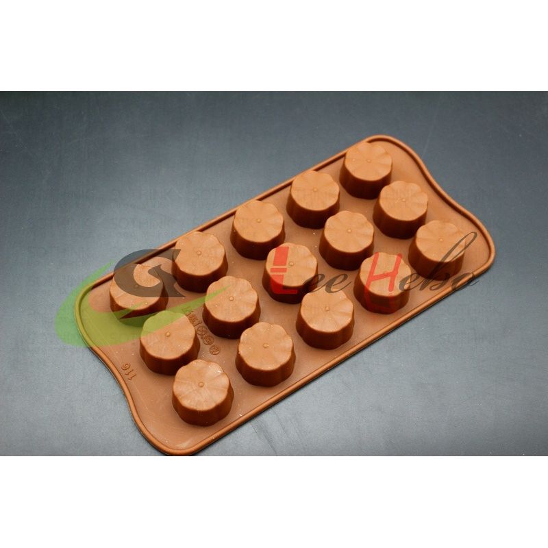 GENERICO - Molde Silicona Para Chocolate Forma Mini Girasoles