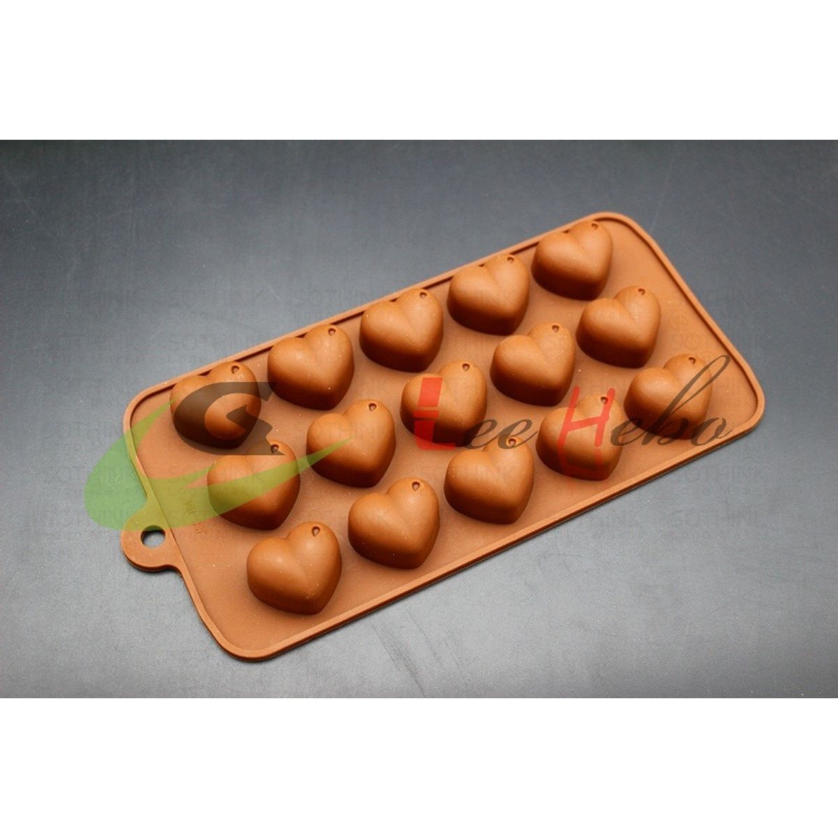 GENERICO - Molde Silicona Para Chocolate Forma Mini Corazones