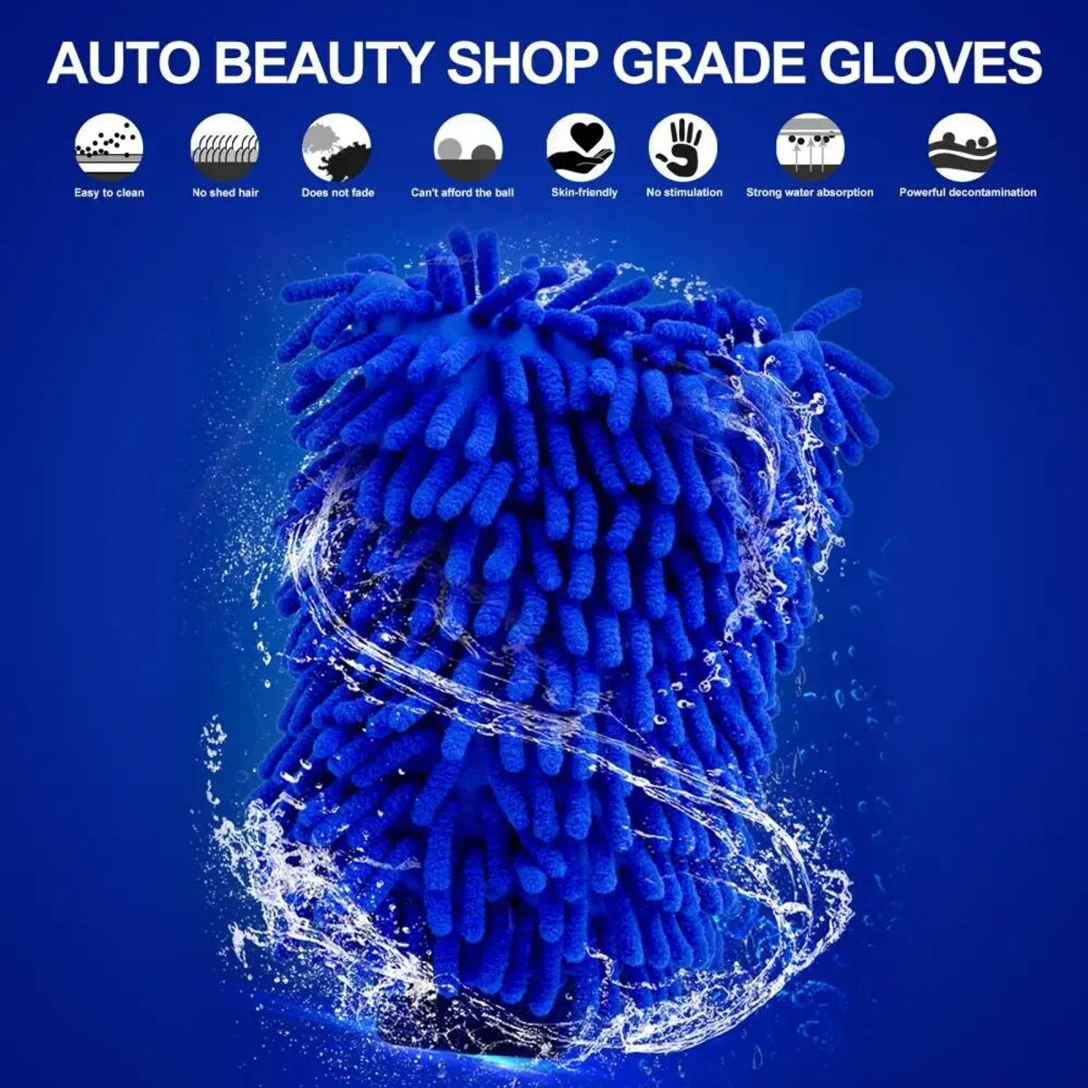 GENERICO - Kit Limpieza Auto Exterior Interior Microfibra Práctico Set