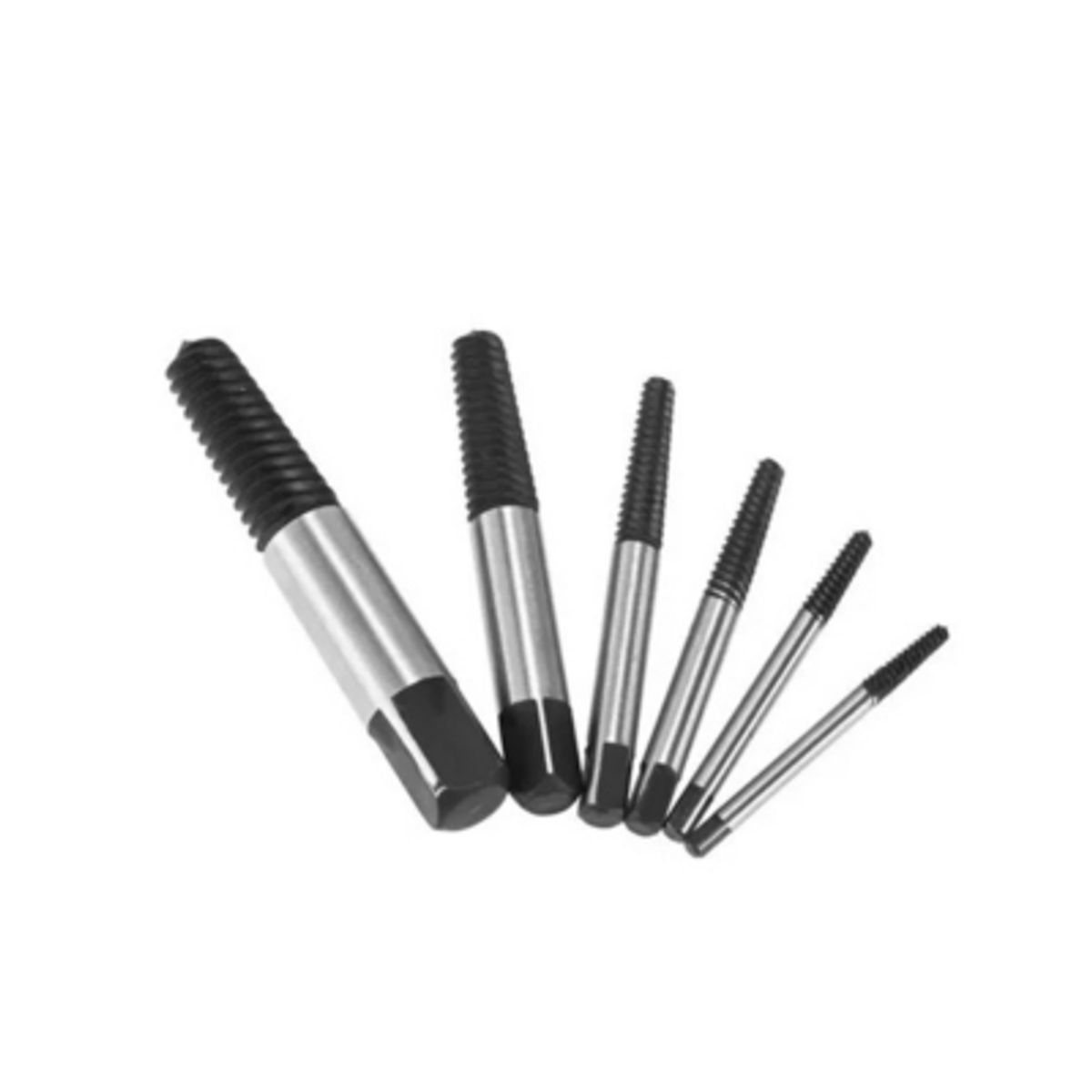 GENERICO - Set 6 Piezas Extractor De Tornillos Pernos Dañados Rotos