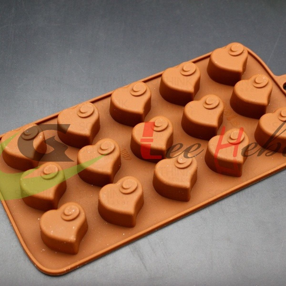 GENERICO - Molde Silicona Para Chocolate Forma Corazones