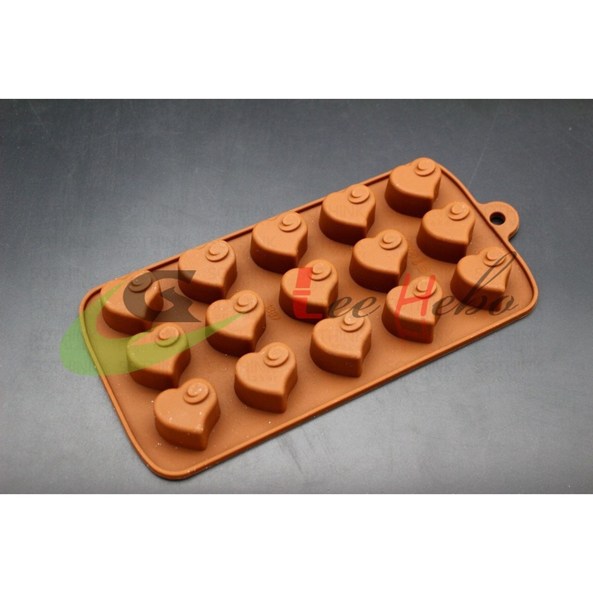 GENERICO - Molde Silicona Para Chocolate Forma Corazones