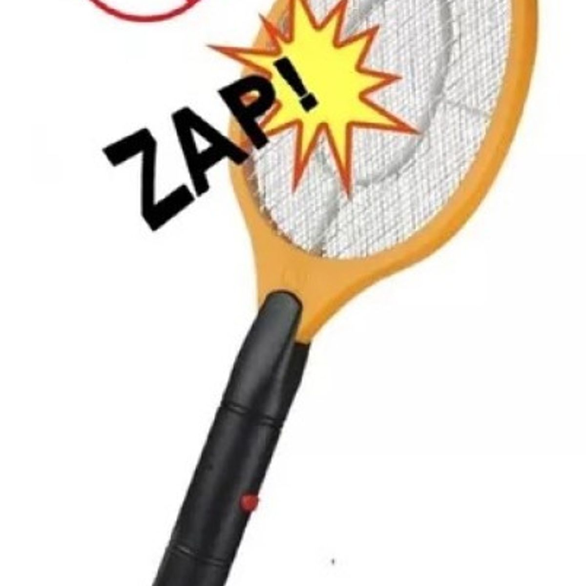 GENERICO - Raqueta electrica mata mosca