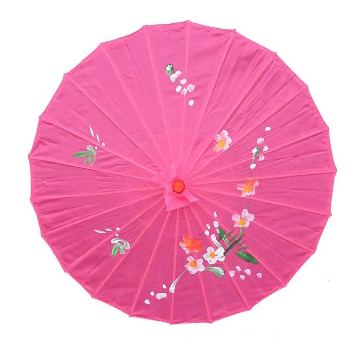 GENERICO - Sombrilla Paragua China Sol Verano Plegable Rosado