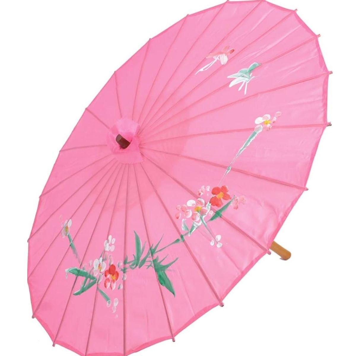 GENERICO - Sombrilla Paragua China Sol Verano Plegable Rosado