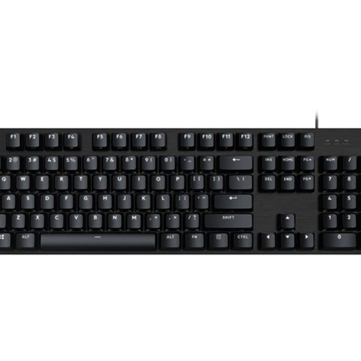 LOGITECH - Logitech G G413 SE, Teclado Gamer Mecánico, Full Size, Switch Táctil, USB, Negro