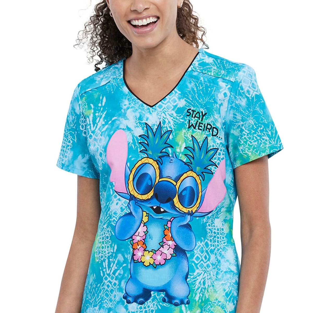 TOONIFORMS - TOP CLÍNICO ESTAMPADO MUJER TOONIFORMS DISNEY TF690 LHYW