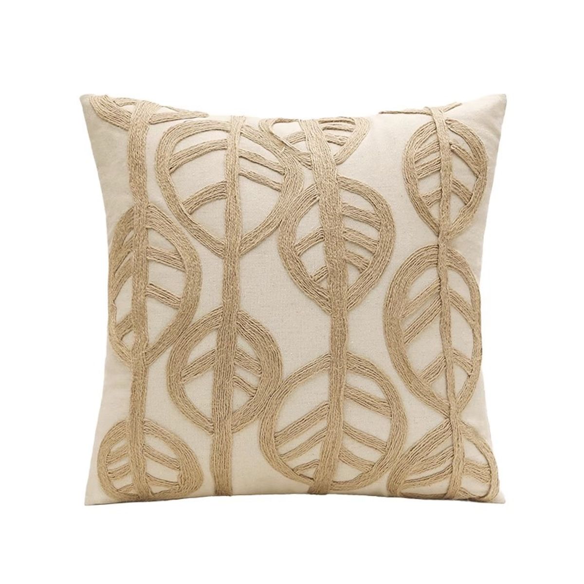 COMPRAPO - Set X 2 Fundas Cojín Línea Naturals Hojas y Ramas 45x45 cm