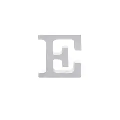 GENERICO - Letra E De Madera De 11cm