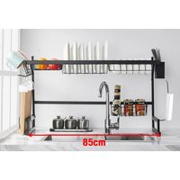 Secador Organizador Escurridor De Plato Loza 85Cm / 2 Niveles