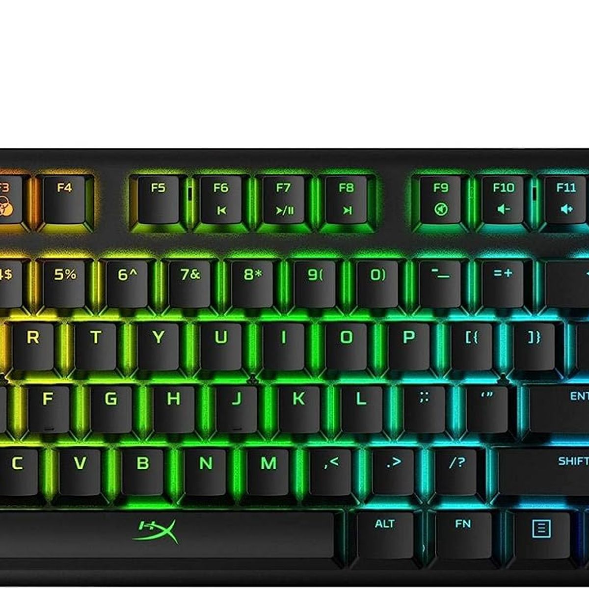 HYPERX - Teclado Alloy Origins Core mecánico rojo HyperX lineal