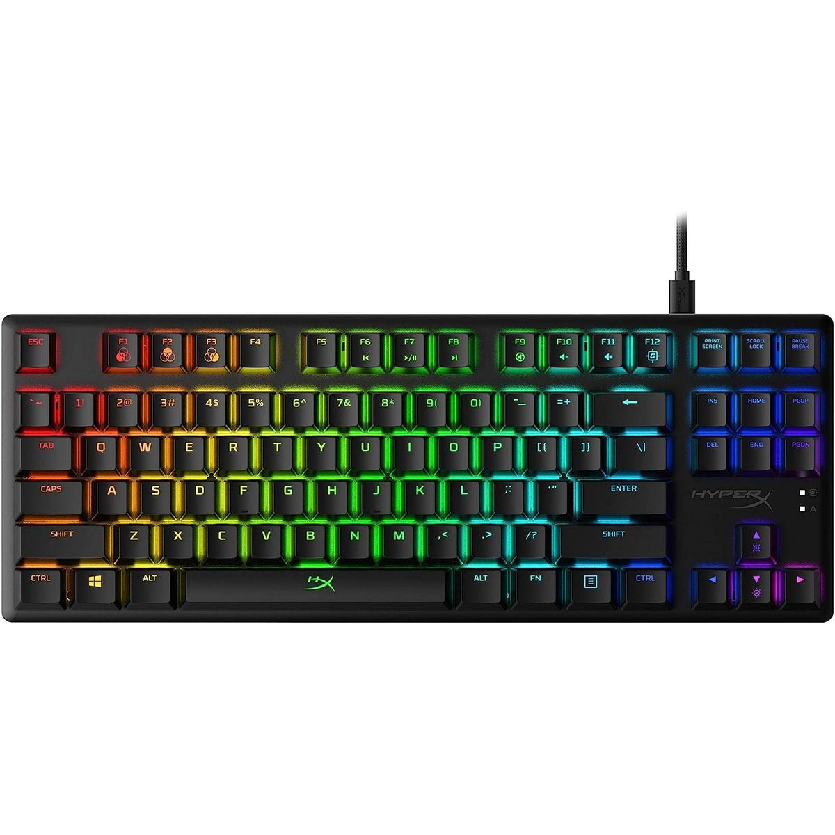 HYPERX - Teclado Alloy Origins Core mecánico rojo HyperX lineal